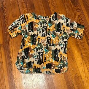 Vibrant Multicolor Blouse